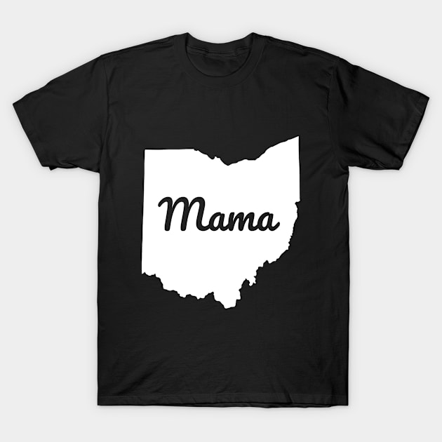 Womens Ohio Mama T-Shirt by ThirdEyeAerial